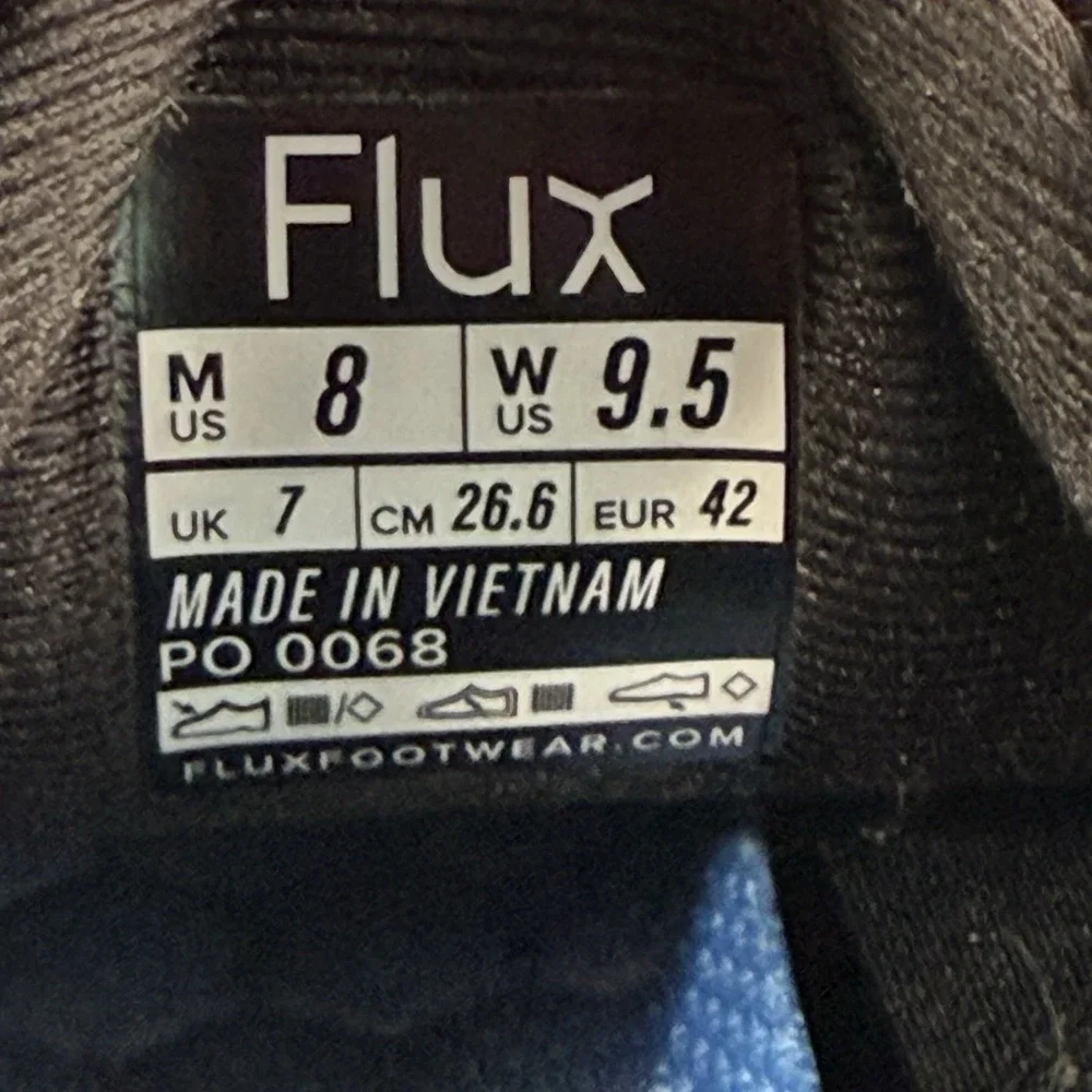 Flux Adapt Graphene RR Shoes Unisex Women Sz 9.5 Athletic Men Sz 8 Sneakers